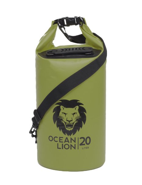 Adventure Lion Premium Waterproof Dry Bags with Shoulder Strap & Grab Handle, Roll Top Dry Sack Great For Kayaking, Swimming, Boating