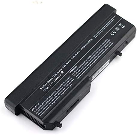 Bay Valley Parts Laptop Battery for Dell Vostro Pp36s Pp36l 1320 2510 1310 1510 Series, Fits P/n K738h T112c T114c T116c U661h N958c 312-0725 Li-ion 9-Cell 11.1v 7800mah 87wh