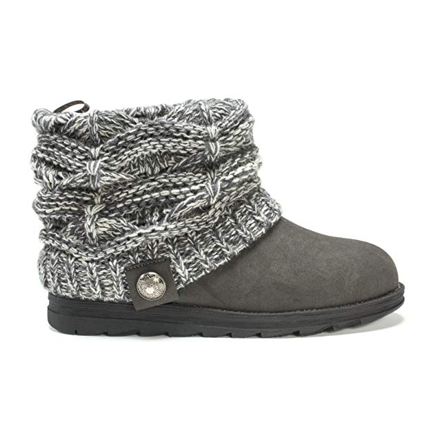 MUK LUKS Women's Patti Cable Cuff Boot