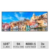 Samsung 105 5120 x 2160 4000 1 LED LCD Flat Panel Display QM105D