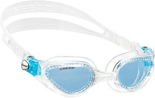 Cressi Right Adult Swimming Premium Goggles, Anti Fog, 100% Anti UV - Made in Italy