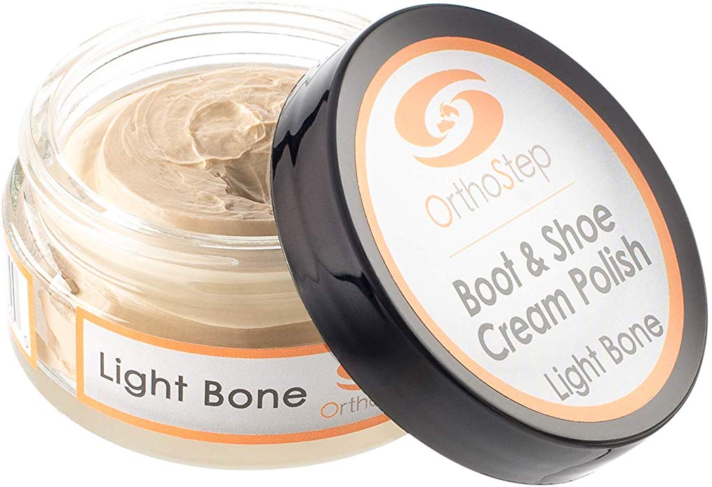 OrthoStep Boot and Shoe Cream Polish - Made in the USA
