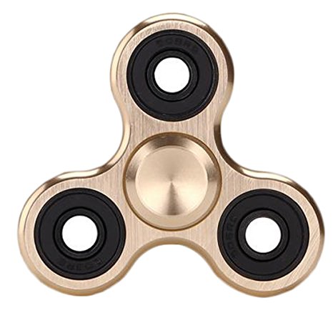 3 Pack Variety Toy Metal Fidget Spinner Pocket Hand Toy (colors may vary)