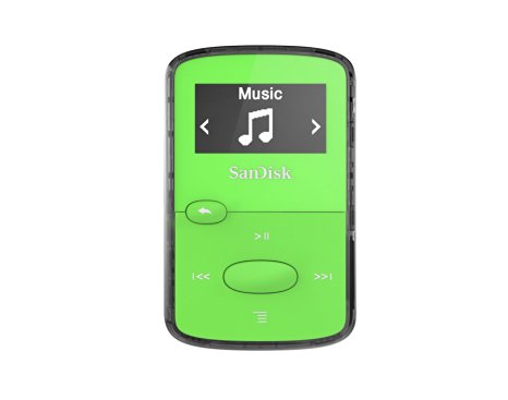 SanDisk 8GB Clip Jam MP3 Player (Green)