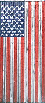 Bamboo Curtain (Bamboo American Flag Scene)