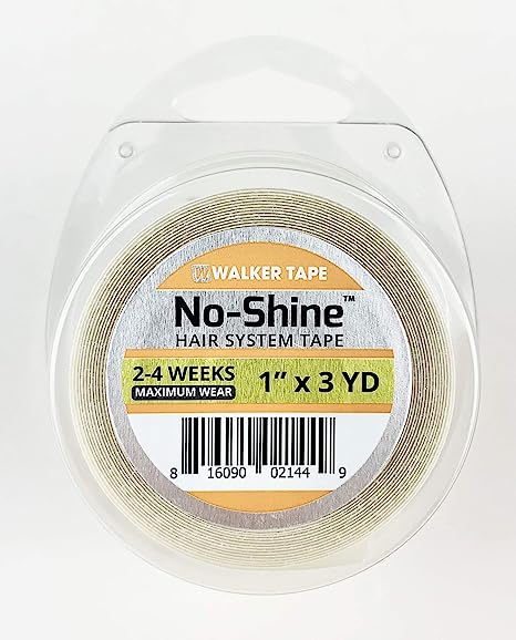 Walker Tape No Shine Double Sided 1" x 3 Yard Tape Roll (WKR-NS-S3)
