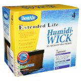 BestAir ES12 Kenmore 14911  Emerson HDC-12 Replacement Wick Filter - 4 filters