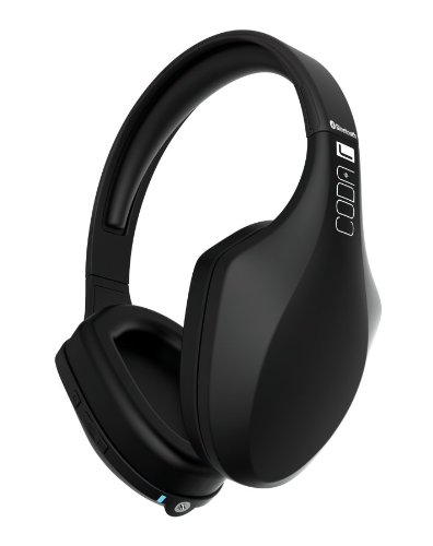 iFrogz IF-CFB-BLK Audio Coda Forte Bluetooth Headphones with Mic - Black
