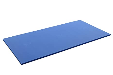 Airex Hercules Workout Exercise Mat for Fitness, Gym Floor, Yoga, Pilates - Blue, 78" x 39" x 1"