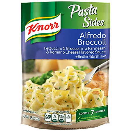 Knorr Pasta Sides Pasta Side Dish, Alfredo Broccoli 4.5 oz