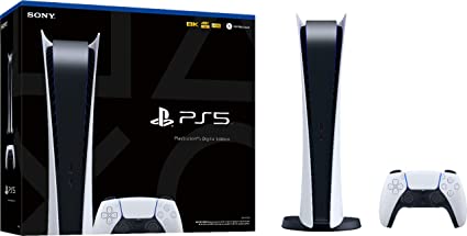 Sony Playstation 5 Digital Edition PS5 Console (.Disc -Free.) -~ U Deal