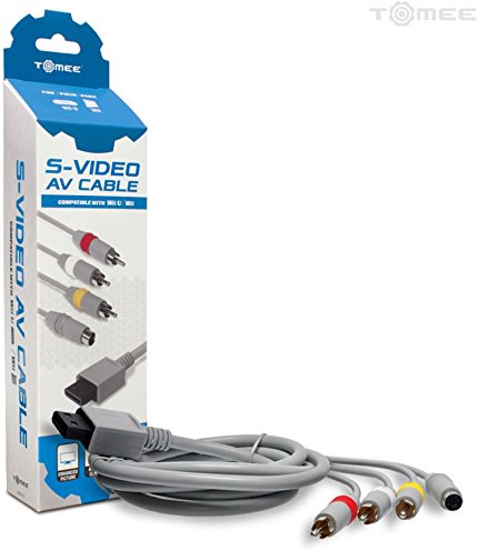 Tomee S-Video AV Cable for Wii U/ Wii