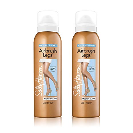 Sally Hansen Air Brush Legs Medium Glow - Duo Pack, 4.4 Oz, Pack Of 2