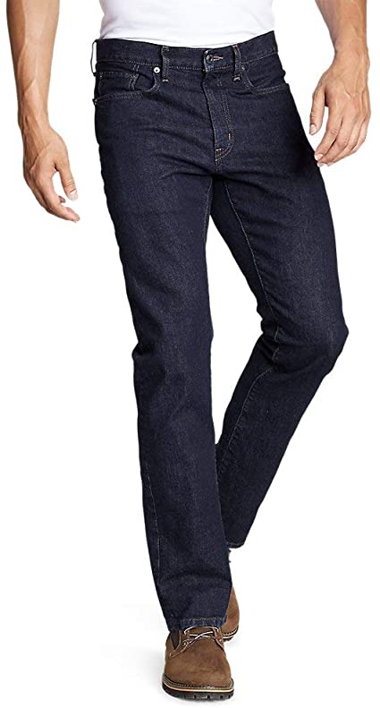 Eddie Bauer Men's Flex Jeans - Straight Fit