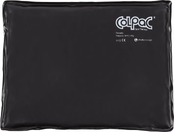 Chattanooga ColPac Cold Therapy Black Polyurethane LargeStandard-Size Cold Pack 10quot x 135quot