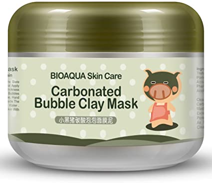 BIOAQUA Carbonated Bubble Clay Piggy Mask - Facial Pores Cleaning