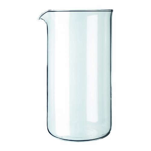 Bodum Spare Glass Carafe for French Press Coffee Maker, 0.35-Liter, 12-Ounce