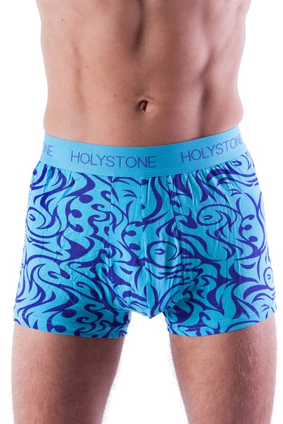 Holystone Mens 3 Pack Full Rise Modal Relaxing Pouch Boxer Briefs Pattern