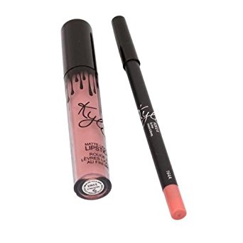 Linkings Women Beauty Waterproof Matte Liquid Lipstick&Lip Liner Lip Gloss Kit Set