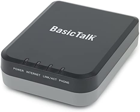 BasicTalk HT701 Home Phone Service, Includes 1 Free Month