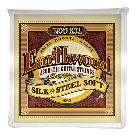 Ernie Ball Earthwood Silk and Steel Soft Acoustic Set, .011 - .052