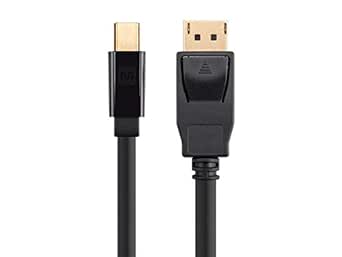 Monoprice Mini DisplayPort 1.2 to DisplayPort Cable - 10 Feet, 4K Capable, Supports 3D Video - Select Series