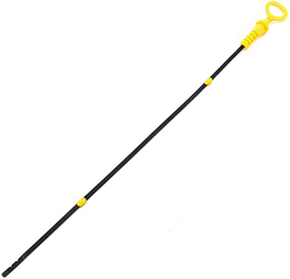 Red Hound Auto Oil Dipstick Compatible with VW Volkswagen Jetta Beetle 1999-2005 and 1999-2006 Golf 2.0L 1.8L Engines Yellow