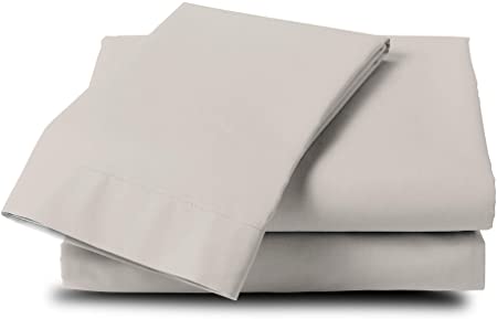 Bamboo Comfort Originals Bedding - Lightweight Micro-Bamboo 4 Piece Bed Sheet Set - Feel The Difference (King, Sandy Grey)