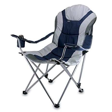 ONIVA - a Picnic Time Brand Portable Reclining Camp Chair, Navy