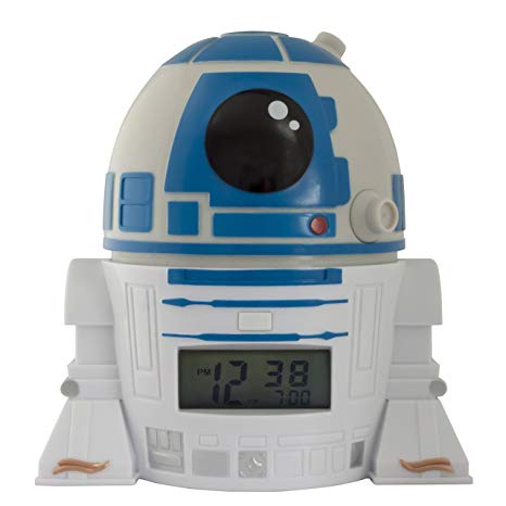 CLILU 2021401 Star Wars R2D2 Night Light Alarm Clock
