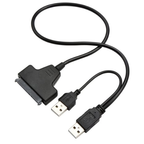 Cinolink®USB 2.0 to 2.5 Sata Converter Adapter Cable for Ssd/hdd; Sata to USB 2.0 Converter for Ssd/hdd