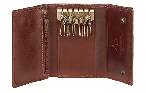 Visconti 1178 Leather Key Case Wallet / Key Holder Wallet/ Coin Purse