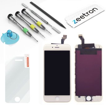 Zeetron Screen Replacement Repair Kit for iPhone 6 - White
