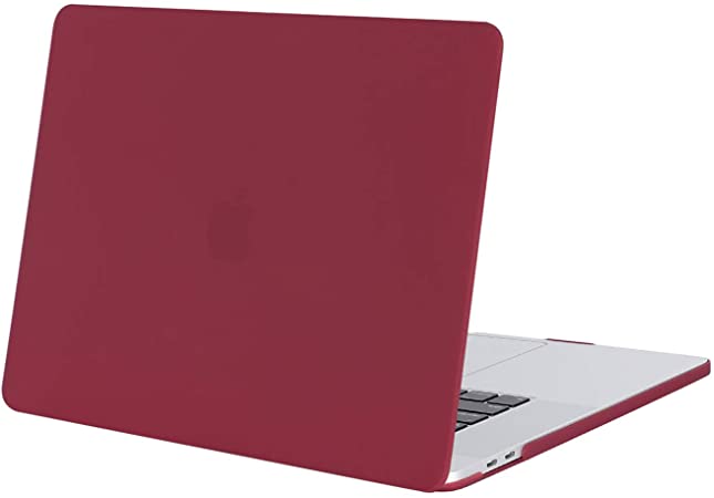 MOSISO MacBook Pro 16 inch Case 2020 2019 Release A2141, Ultra Slim Protective Plastic Hard Shell Case Cover Compatible with MacBook Pro 16 inch with Touch Bar, Wine Red