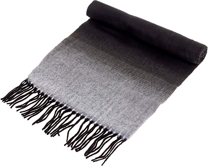 SilverHooks Soft & Warm Pattern Cashmere Scarf w/ Gift Box