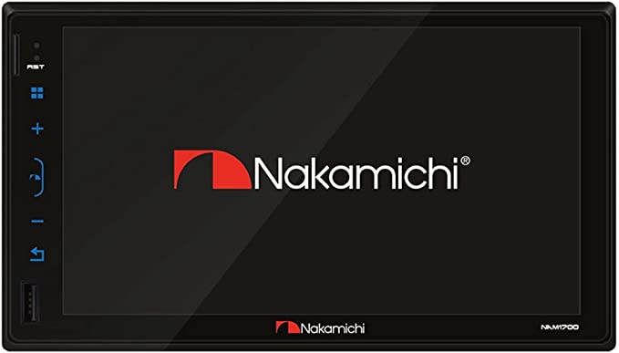 Nakamichi NA1200S Double-Din in-Dash 6.2" LCD Touch-Screen Display Multimedia CD DVD USB MP3 AM/FM Bluetooth Spotify & Pandora Car Stereo Receiver