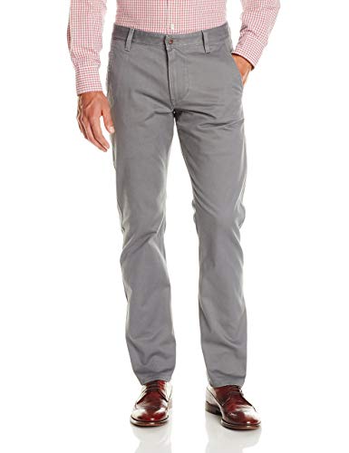 Dockers Men's Alpha Khaki Stretch Slim Tapered Fit Flat Front Pant