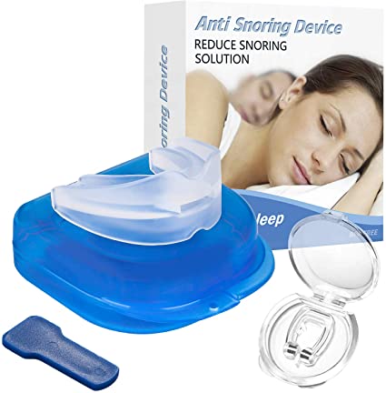 Snoring Solution/Stop Snoring Device Silicone Nose Clip/Professional Relieve Snore for Men and Women