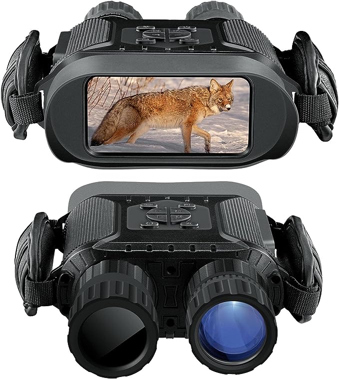 Bestguarder Digital Night Vision Binoculars/Monocular for Adults,True IR Illuminator for Complete Darkness,High Sensitivity COMS Sensor Night Goggles for Hunting