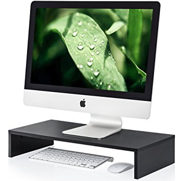 ITUEYES Computer monitor riser 21.3 inch Monitor Stand with keyboard Storage Space, DT105401WB