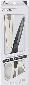 Clover CAPO210 Stainless Steel Scissors, White