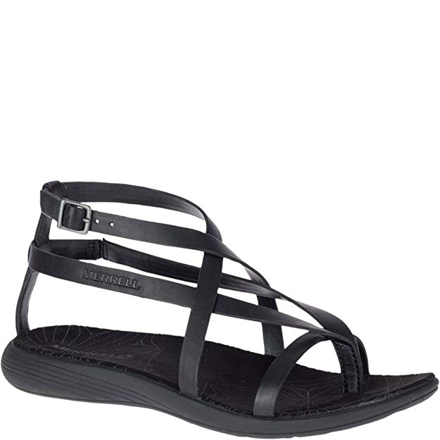 Merrell Women's Duskair Seaway Thong Leather Sandal