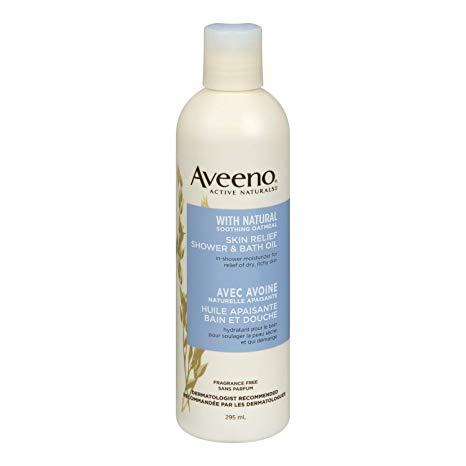 Aveeno skin relief shower & bath oil 10 oz