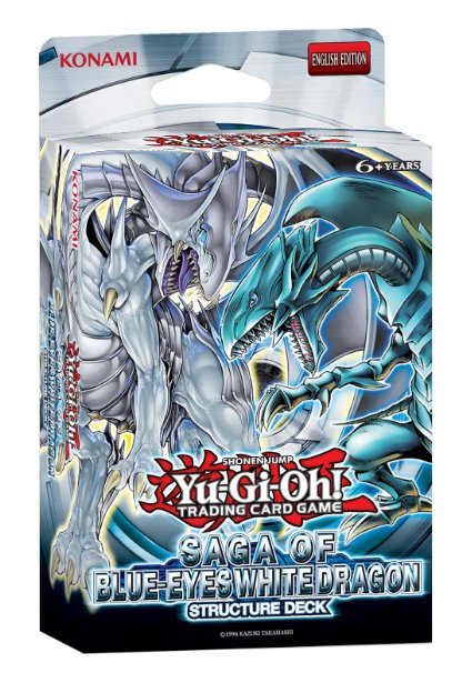 Yugioh Structure Deck: Saga of Blue-Eyes White Dragon Sealed by Konami