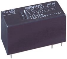 OMRON ELECTRONIC COMPONENTS G2RL-1-E DC12 POWER RELAY, SPDT, 12VDC, 16A, PC BOARD