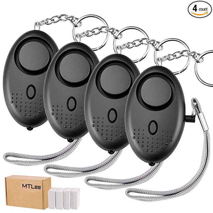 TOODOO 130db Safesound Personal Security Alarm Keychain, Safety Emergency Alarm with LED Safety and SOS Emergency Alarm Providing Powerful Safety and Property Assurance for Kids, Women