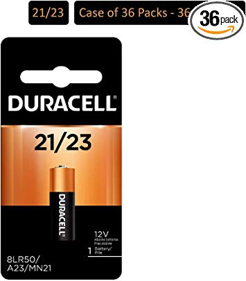 Duracell – 21 12V Specialty Alkaline Battery – long-lasting battery (Pack of 36)