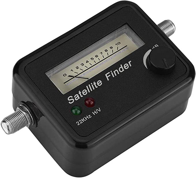 Campers Digital Satellite Signal Meter Finder 13-18V DC Satellite Finders Extremely Sensitive Meter That Indicates Very Small Changes in Signal Strength.
