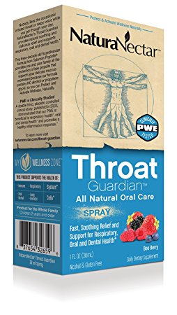 NaturaNectar Throat Guardian - Bee Berry, Delicious Propolis Spray - 30 ml - Spray