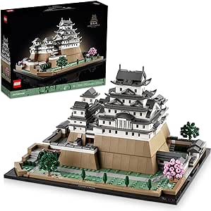 LEGO Architecture Landmarks Collection: Himeji Castle 21060 Building Set, Build & Display this Collectible Model for Adults, Fun Gift for Lovers of Japan, Famous Japanese Buildings, History and Travel